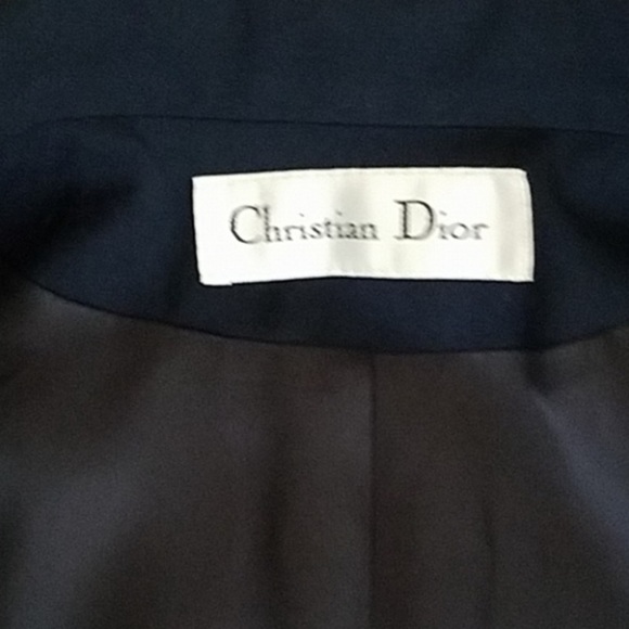 RARE Vintage Christian Dior captains pilot jacket blazer designer couture EUC - Picture 2 of 12